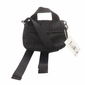 GANNI Recycled Tech Mini Satchel ショルダーバッグ 黒 ブラック A5228 /SR