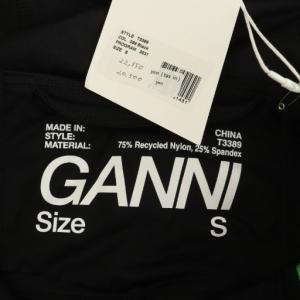 GANNI T3389 Active Ultra High Waist Tights レギンス ストレッチ S ブラック