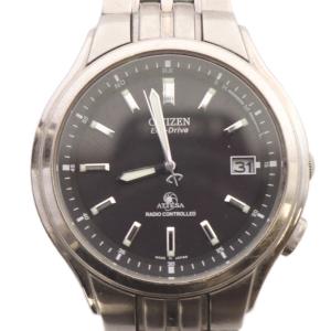 アテッサ エコドライブ ソーラー 腕時計 3針 シルバー色 H415-T008631 /SR