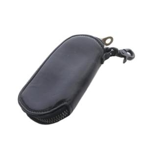 ITALY SHOULDER KEY CASEキーケース レザー 黒 ブラック /SR