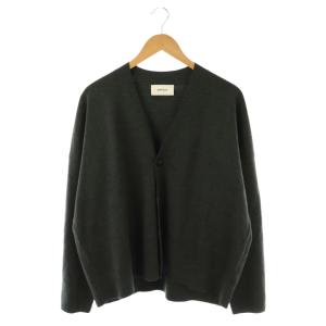 25SS V CARDIGAN 38 チャコールグレー