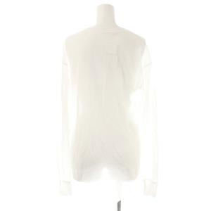 EVERYDAY I LIKE 24SS Sheer Waffle Tシャツ カットソー 長袖 ホワイト /HK OS
