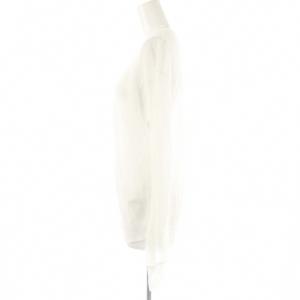 EVERYDAY I LIKE 24SS Sheer Waffle Tシャツ カットソー 長袖 ホワイト /HK OS