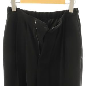 ENFOLD 25SS  HEXAGON TR トラウザー ワイドパンツ 36 ブラック /ES OS