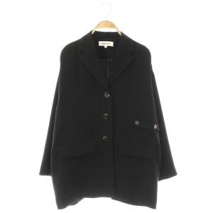 25SS NOTCHED-COLLAR JACKET 36 ブラック