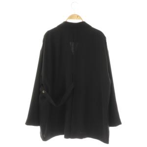 ENFOLD 25SS NOTCHED-COLLAR JACKET 36 ブラック