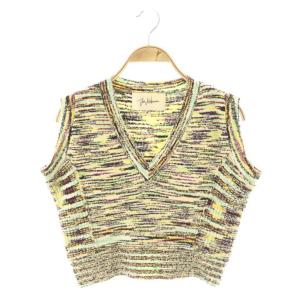 25SS コンフェッティヤーンベストニット カットソー マルチカラー /DO OS