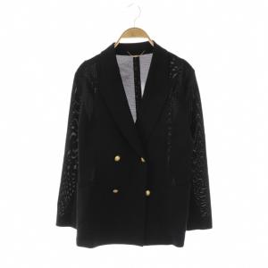 ダブルブレスト テーラードジャケット 1 ブラック /ES OS