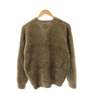 THE NORTH FACE NT92461 オルタナティブフェザーカーディガン ニット 長袖 S 茶 /NR OS
