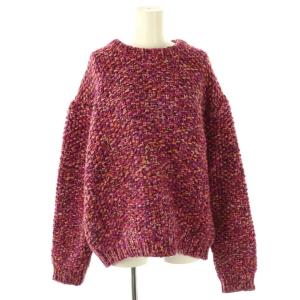 24AW HAND-KNITTED CUNKY KN PO XS パープル