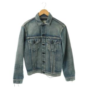 CRASHED 3RD TYPE デニムジャケット ダメージ加工 02 ブルー MB224-1001