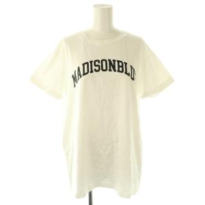 25SS COLLEGE LOGO TEE S ホワイト ブラック MB251-7702