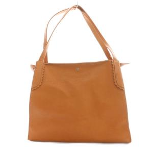 トートバッグ レザー 茶 ブラウン /SS OS