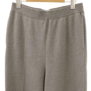 Deuxieme Classe 24SS Beauty パンツ ワイド ニット 38 グレー /HK OS