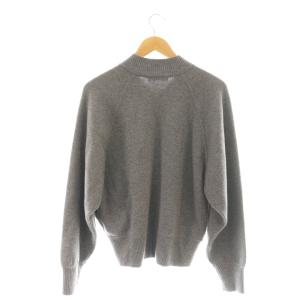 CINOH 24AW KNIT ZIP BLOUSON ニットブルゾン セーター ウール 1 グレー /CX OS
