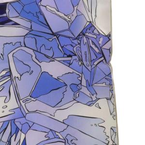 HERMES 23AW スカーフ カレ90 LA VALLEE DE CRISTAL 水晶の谷