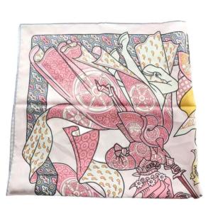 HERMES カレ90 DUELS ONIRIQUES 夢見る決闘 シルクスカーフ
