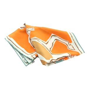 HERMES カレ70 CHORE GRAPHIE EQUESTRE シルクスカーフ