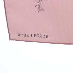 HERMES スカーフ カレ90 ROBE LEGERE シルク ピンク