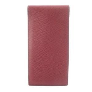 HERMES ヴィンテージ メモ帳カバー 二つ折り レザー レッド Z刻印 /YO18 OH