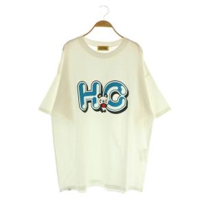 24SS HG APPLE PANDA オーバーサイズTシャツ 半袖 F ホワイト /MY OS