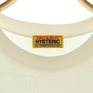 HYSTERIC GLAMOUR 24SS HG APPLE PANDA オーバーサイズTシャツ 半袖 F ホワイト /MY OS