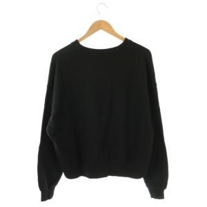 HYSTERIC GLAMOUR 24SS BAD ASS MAMA スウェット プルオーバー 長袖 F ブラック /HK OS