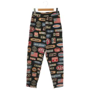 23AW HYSTERIC MOTOR柄 スウェットパンツ F ブラック マルチカラー /DO OS