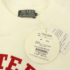 HYSTERIC GLAMOUR 24SS STM BIG RED Tシャツ 半袖 コットン XL ダーティホワイト /MY OS