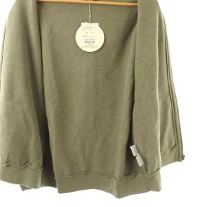 HYSTERIC GLAMOUR 24SS HYSTERIC VIBES パーカー ジップアップ スウェット XL カーキ /CX OS