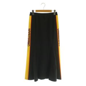 23SS DIZZY&MILKY マーメイドスカート ロング ストレッチ F ブラック /MY OS