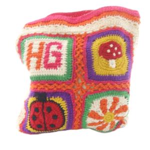 HYSTERIC GLAMOUR 24SS HG SQUARE 手編み サコッシュ バケットハット セット