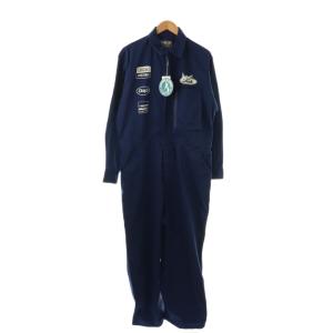 24SS HYSTERIC MOTOR オールインワン L ブルー ホワイト