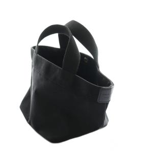 Hervé Chapelier コーデュラ舟型トートS バッグ ハンド 黒 ブラック 701C /AQ OS