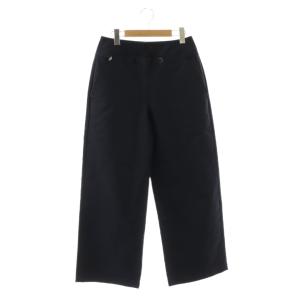 24SS ギザモールスキン セーラーパンツ ワイドパンツ 36 ネイビー /ES OS