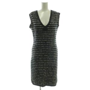 P39229 ツイードニット ココマーク ワンピース