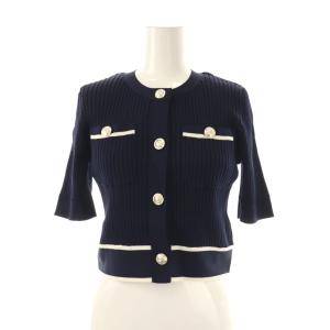 SNIDEL 25AW メタルボタンニットセットアップ タイトスカート ロング F ネイビー /HK OS