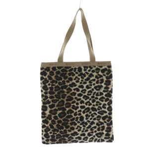 LARGE EMERALD TOTE フラクセンレオパード トートバッグ 茶 ブラウン ベージュ /AQ