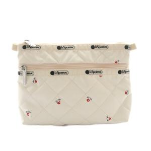 Megumi Kanzaki Perfect Cosme Pouch2 ポーチ アイボリー マルチカラー
