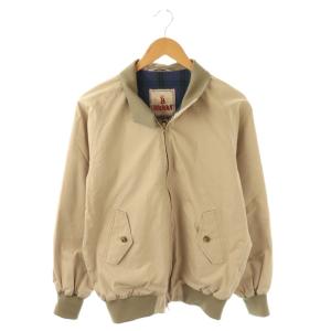 G9 スイングトップジャケット ブルゾン ジップアップ コットン 36 ベージュ /NR OS AD