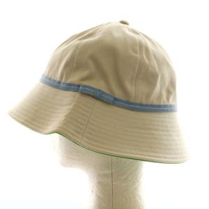 COACH バケットハット バケハ 帽子 裏地シグネチャー M/L 水色 ライトブルー ベージュ /AQ OS SH