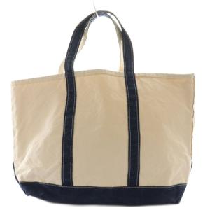 ボート アンド トート Boat and Tote ヴィンテージ加工 キャンバス 白 ホワイト 紺 ネイビー