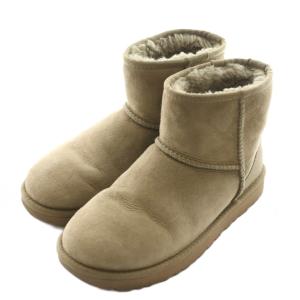 UGG australia Classic Mini II ショートブーツ US7 ベージュ 1016222 /AQ OS SH