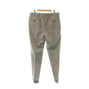 Brooks Brothers REGEN ハウンドトゥーススラックスパンツ ダブル裾 33 ブラック ホワイト /ES OS AD