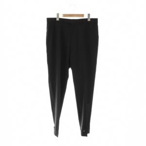 REGENT FIT スラックスパンツ ダブル裾 34 ブラック /ES OS AD