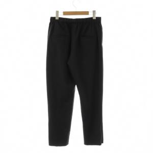 EVERYDAY I LIKE スリットテーパードパンツ 38 ブラック /DO OS