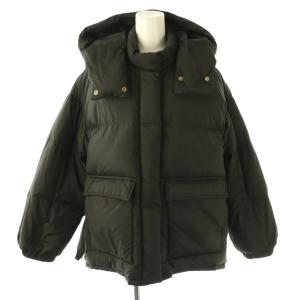  23AW ショートダウン ジャケット アウター フード 38 ブラック /CX OS