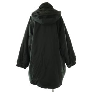 SLOBE IENA 24AW ウォッシャブル中綿モンスターパーカーブルゾン アウター 38 ブラック /CX OS