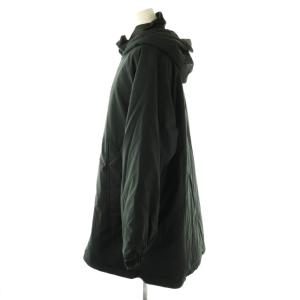 SLOBE IENA 24AW ウォッシャブル中綿モンスターパーカーブルゾン アウター 38 ブラック /CX OS