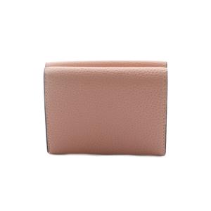 BONAVENTURA コンパクトウォレット 財布 三つ折り 小銭入れ レザー ピンク /MI OS